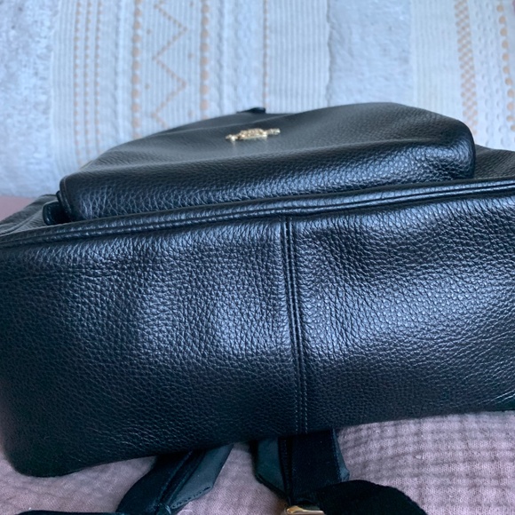 Coach medium sized Court backpack black leather main image 8
